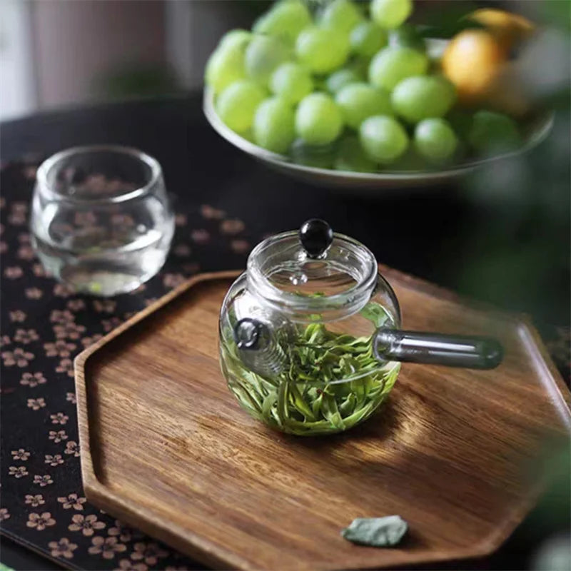 120ml Mini Kung Fu Small Glass Teapot With Filter
