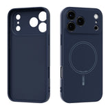 Magnetic Soft Cover Wireless Charge Liquid Silicon Case for iPhone 17 Pro Max 17Air 17Pro 17Pro Max