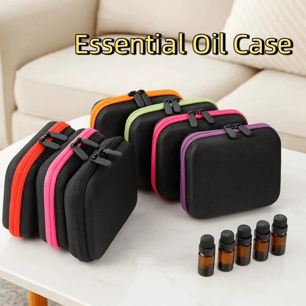 12 Slots 10ML Capacity Essential Oil Padded Case