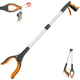 1pc 32" Folding Wide Claw Garbage Picker Tool