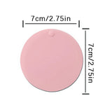 Handheld Makeup Sliding Cover Mini Mirror