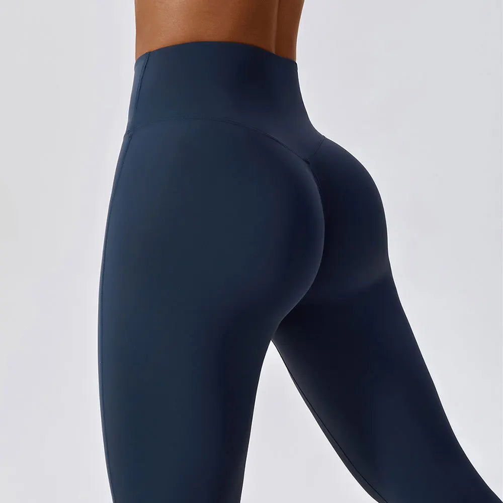 Women High Waist Seamless Push Up Fitness Leggings