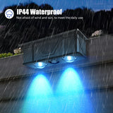 Waterproof Solar RGB Or Yellow Lights for Step Fence Or Railing