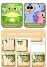 11x11cm Wooden 3d Cartoon Puzzle