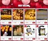 6/24Pcs Flameless LED Battery Powered Candles.