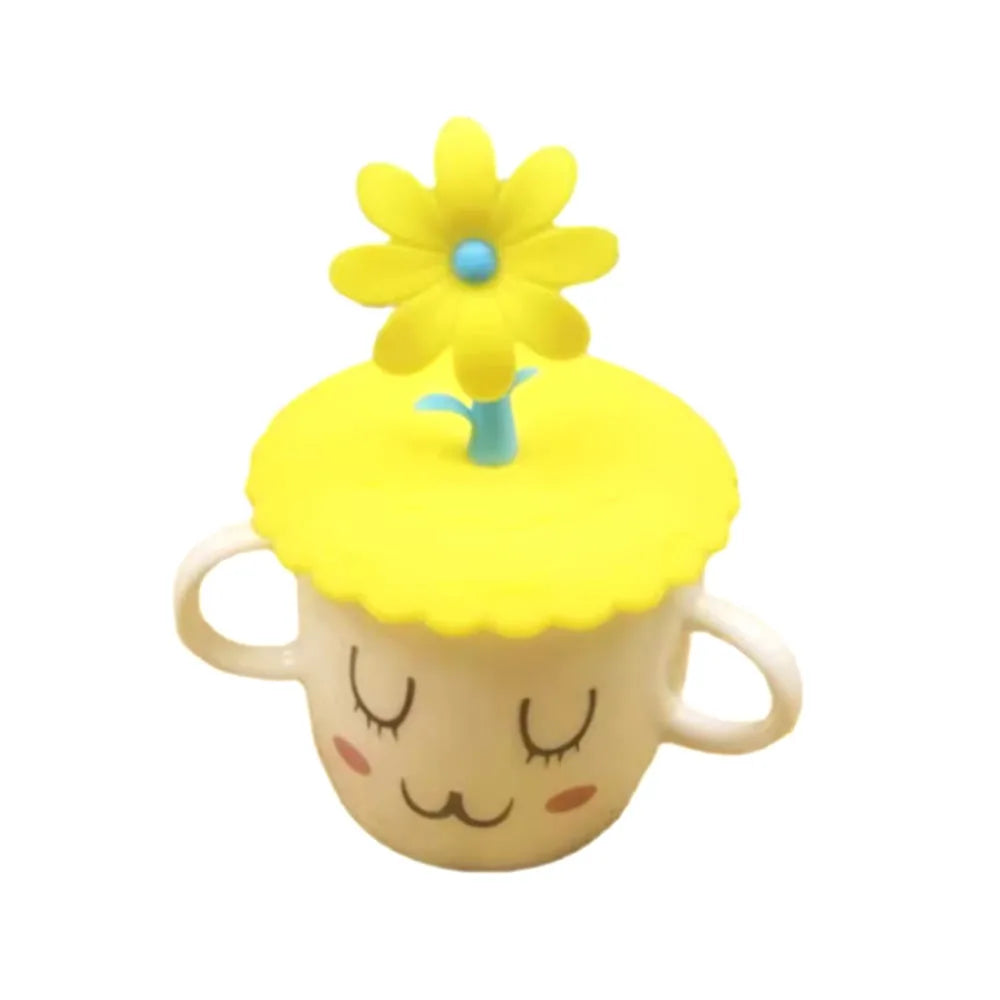 1PC High Temperature 10cm Silicone Cup Lids
