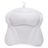 Bath Pillow for Neck & Back Support with Strong Suction Cups