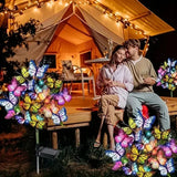 Solar LED Garden Butterfly Decoration