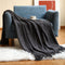 Battilo Machine Washable Decorative Soft Knitted Throws.