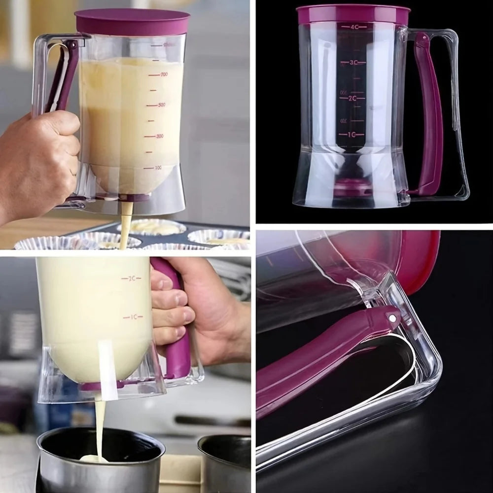 Multi-functional Handheld Cupcake Batter Dispenser