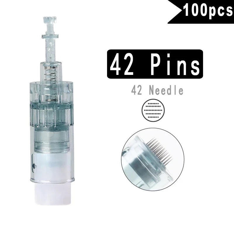 Dr Pen 5/10/20/50/100pcs  M8 Needle Cartridge Derma Pen Replacement ULTIMA-M8 Microneedling 11/ 16/24/ 36/ 42 Pin 5D Nano Needles