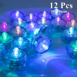 6/24Pcs Flameless LED Battery Powered Candles.