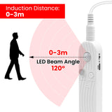 Battery Powered8MM COB Multi Color Led Strip 5V with Motion Sensor 320LEDs/M Led Induction