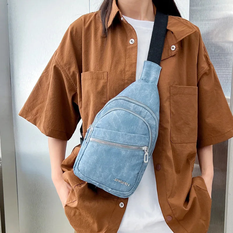 Soft Leather Casual Crossbody Shoulder Bag