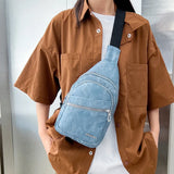 Soft Leather Casual Crossbody Shoulder Bag