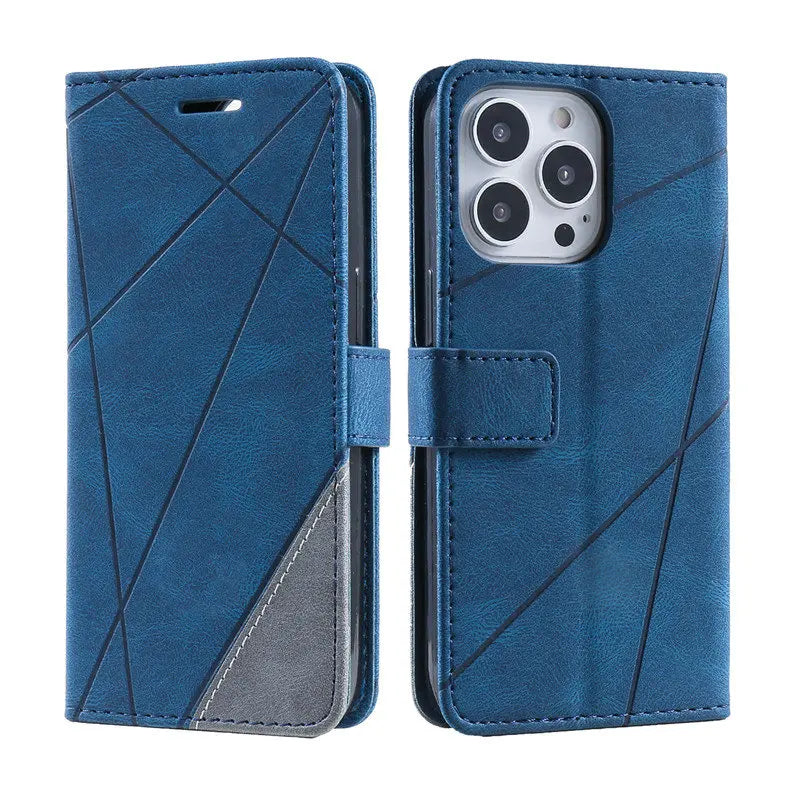 Wallet Business Magnetic Flip Leather Card Slot Case Cover For iPhone 15 14 Pro Max 13 12 11 SE 2020