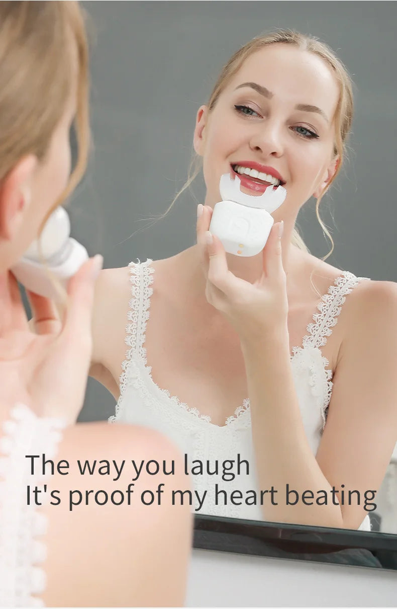 Automatic 360 Degrees Sonic Silicone Electric Toothbrush