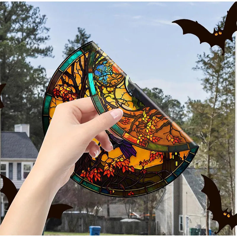 Halloween PVC Static Window Stickers.