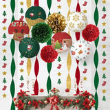 Christmas Decorative Hanging Paper Lanterns.