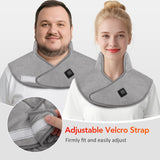 USB Heated Shoulder And Neck Padded Shawl With 3 Heat Settings