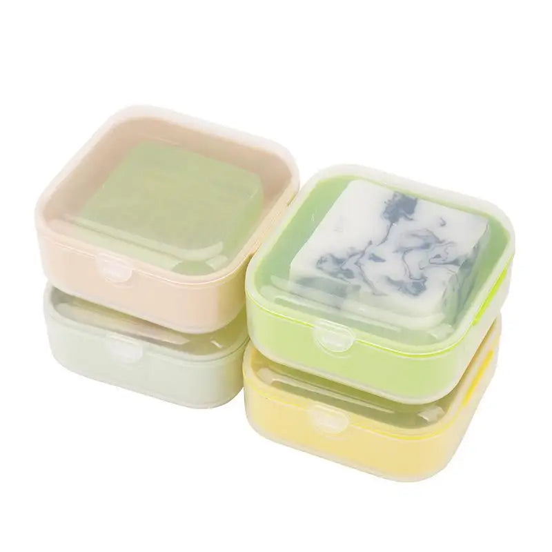 1Pce Travel Leak Proof Mini Soap Box