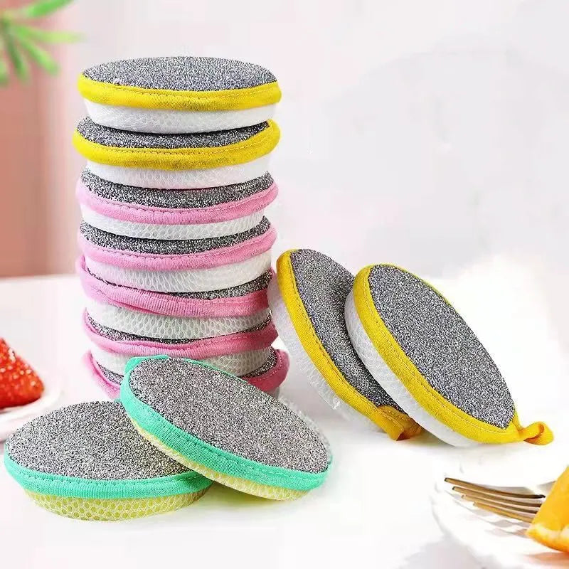 10/5/3PCS Double Side Dishwashing Sponge.