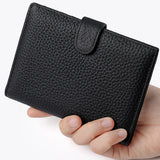 Men Or Women's RFID Slim Leather Passport Holder With Card And Money Slots