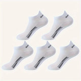 5/10 Pairs Men Or Women's Cotton Mesh Ankle Sports Socks