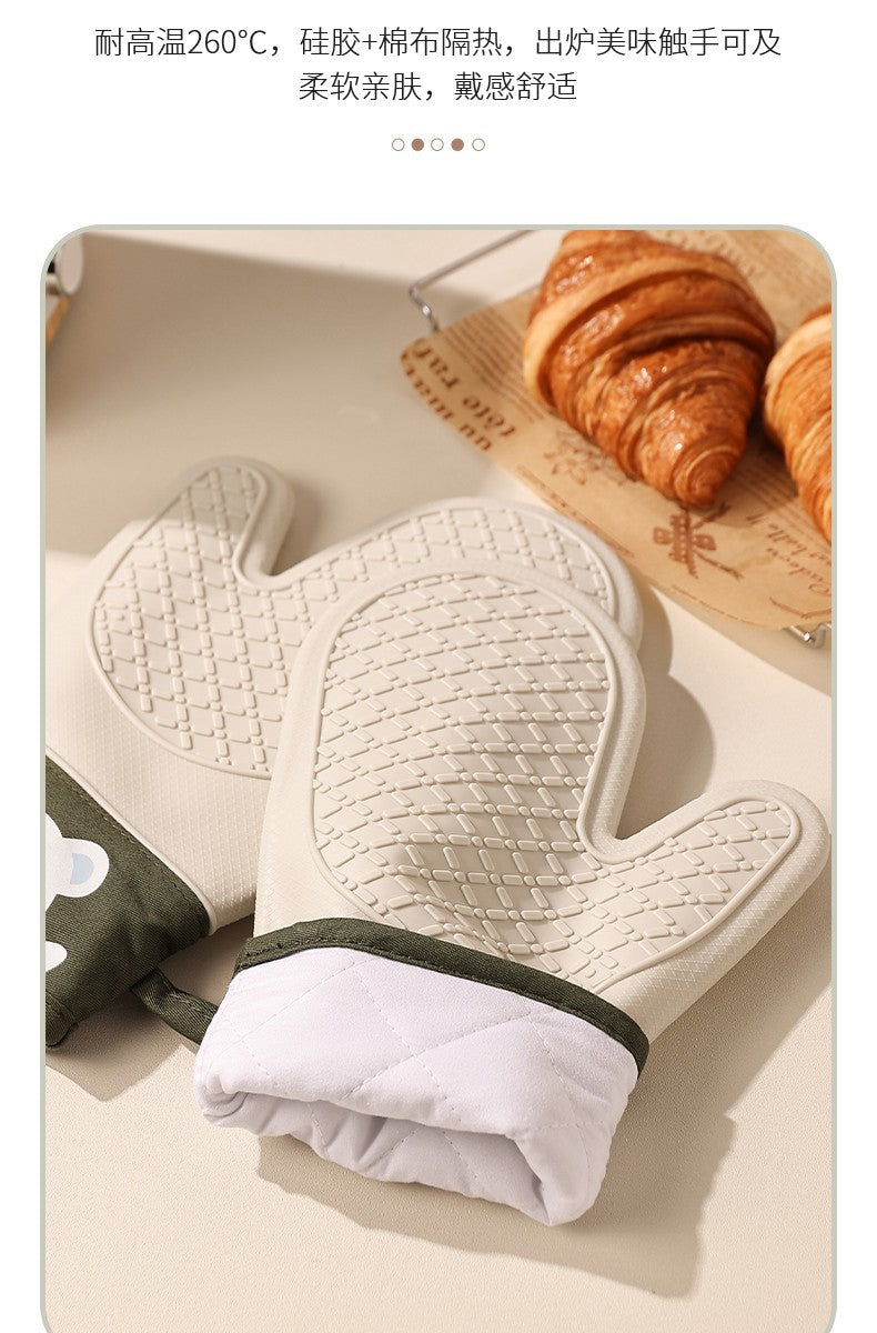 Silicone High Temperature Oven Mitts