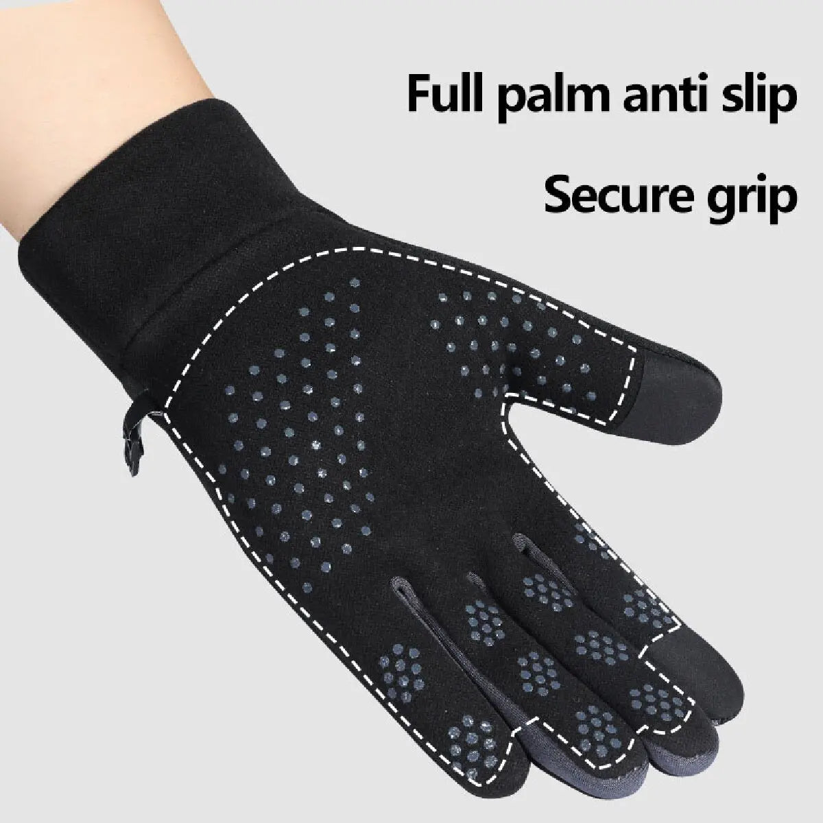 Women's Thermal Fleece, Waterproof Outdoor Gloves