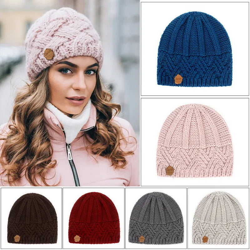 Women Or Men's Autumn/Winter Warm Knitted Hat.