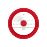 Universal Round Tempered Glass Lid With Silicone Rim