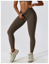 Women High Waist Seamless Push Up Fitness Leggings