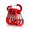 Booms Small Steel Carabiner Clips.