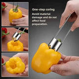 T-Shaped Stainless Steel Corer For Fruit Or Vegetables