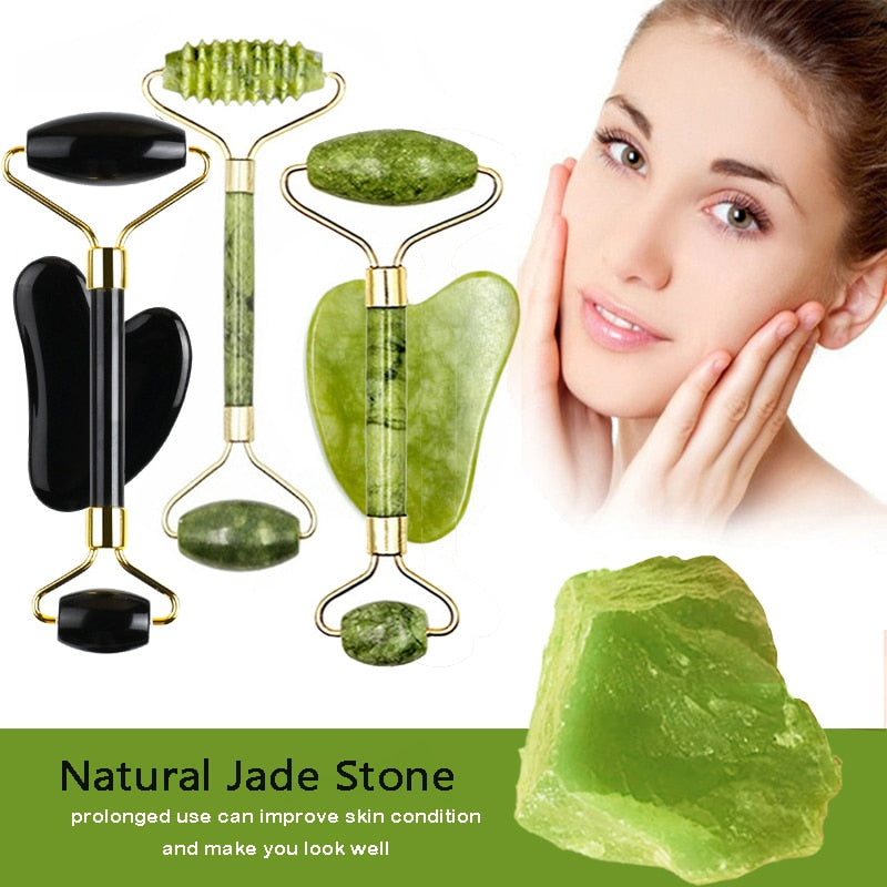 Natural Jade Face Massager.