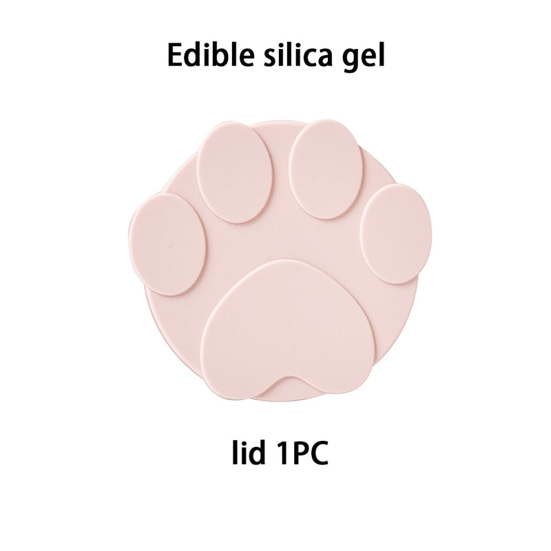 Silicone Pet Food Lid/Spoon.