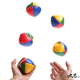 PVC 3 Or 6 Leather Juggling balls filled With Sandbag