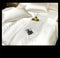 Satin High-end Blending Natural Mulberry Silky Duvet Cover Bedding Sets.