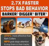 Ultrasonic Rechargeable Anti Dog Bark Training Device With LED Flashlight