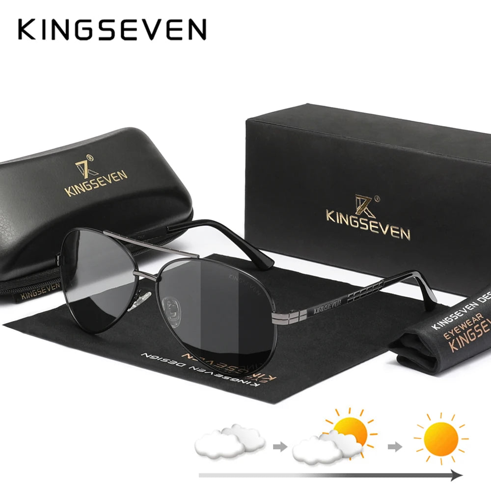 Men's KINGSEVEN Polarized UV400 Sunglasses