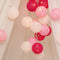 LED Cotton Ball Garland Party Lights.