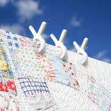 1/3/6/12Pcs Plastic Clothes Pins with Strong Anti-Rust Springs