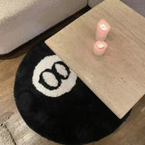 Billiards 8 Ball Throw Rug