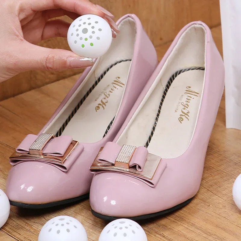 6/12/24Pcs Deodorizer Balls For Neutralizing Odor In Shoes