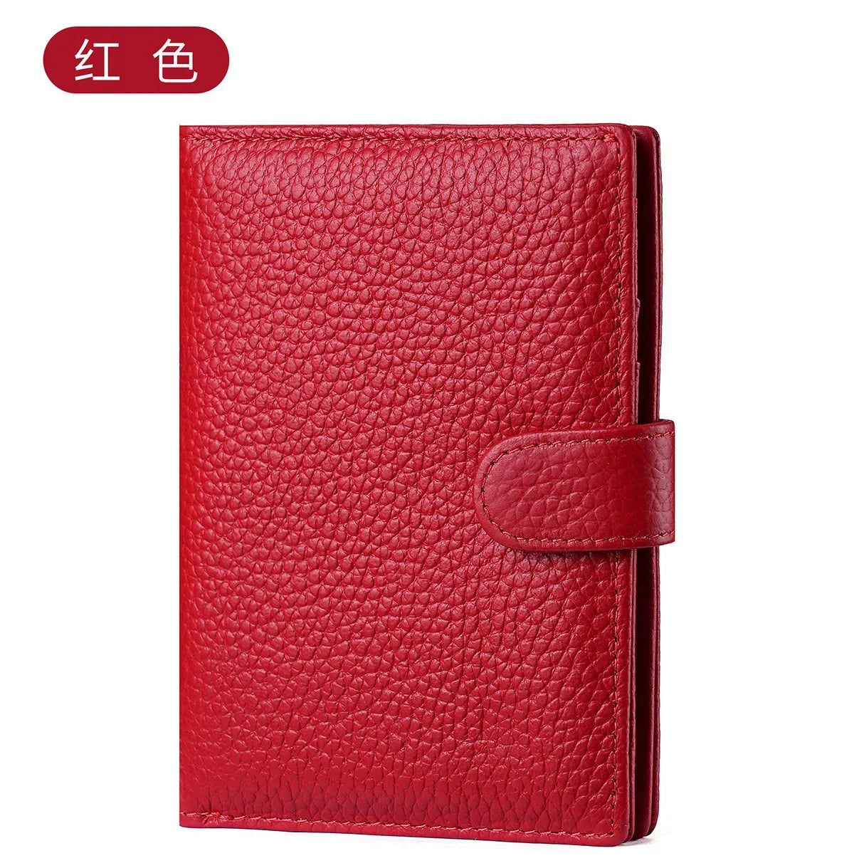 Men Or Women's RFID Slim Leather Passport Holder With Card And Money Slots