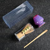 3/4pcs Matcha Bamboo Whisk Teaspoon And Ceramic matte Bowl