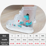 Children's Non-Slip Overshoes Galoshes  With Zipper