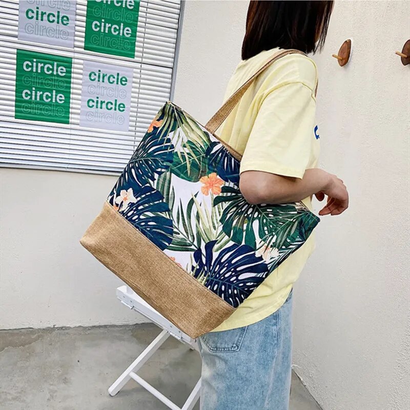 Canvas Folding Shoulder Bag.