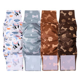 2/3/4/5Pack Cotton Cloth Diaper For Male Dogs